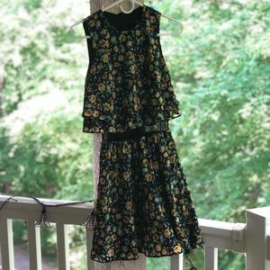 ZARA Floral Print Dress